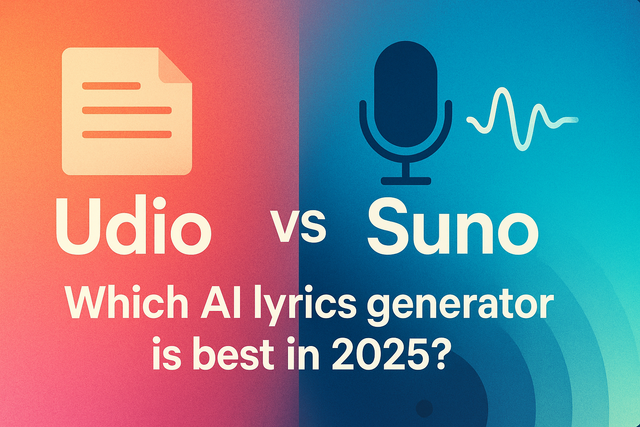Cover Image for Udio AI vs Suno AI: which AI lyrics generator is best in 2025 and why Udio could be the better Suno AI alternative