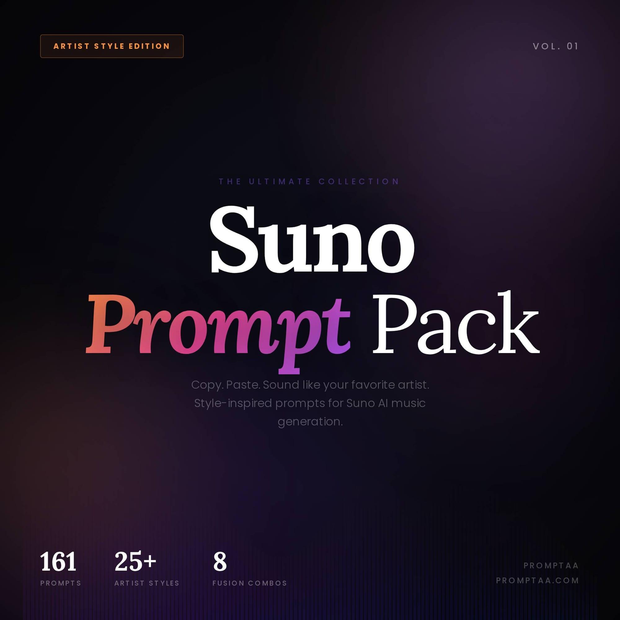 Cover Image for Creative Suno Prompt Examples for Inspiration